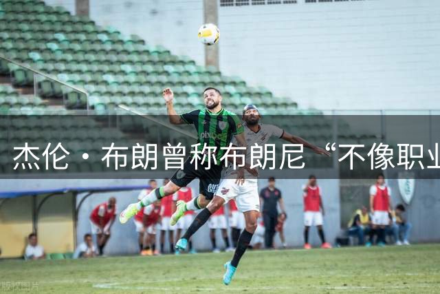 杰伦·布朗曾称布朗尼“不像职业球员”，如今勒布朗加盟76人